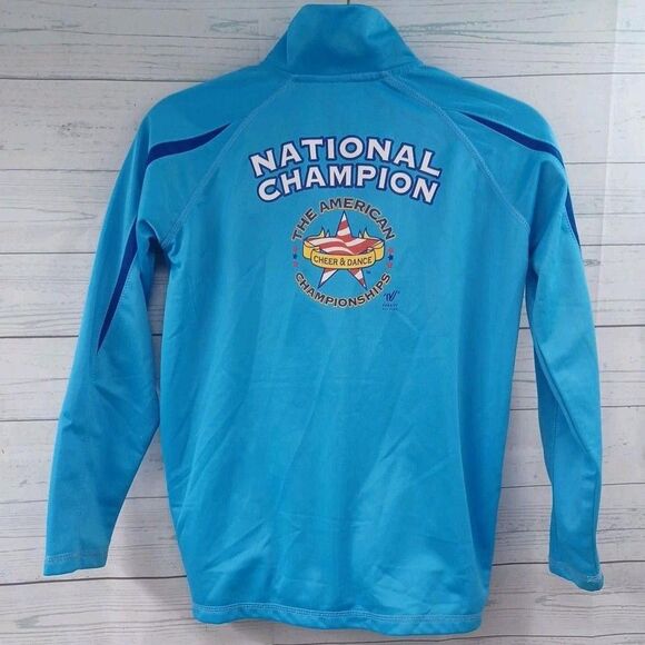 American Cheer and Dance Championships National Full Zip Jacket Blue Sz Youth L - Picture 4 of 8